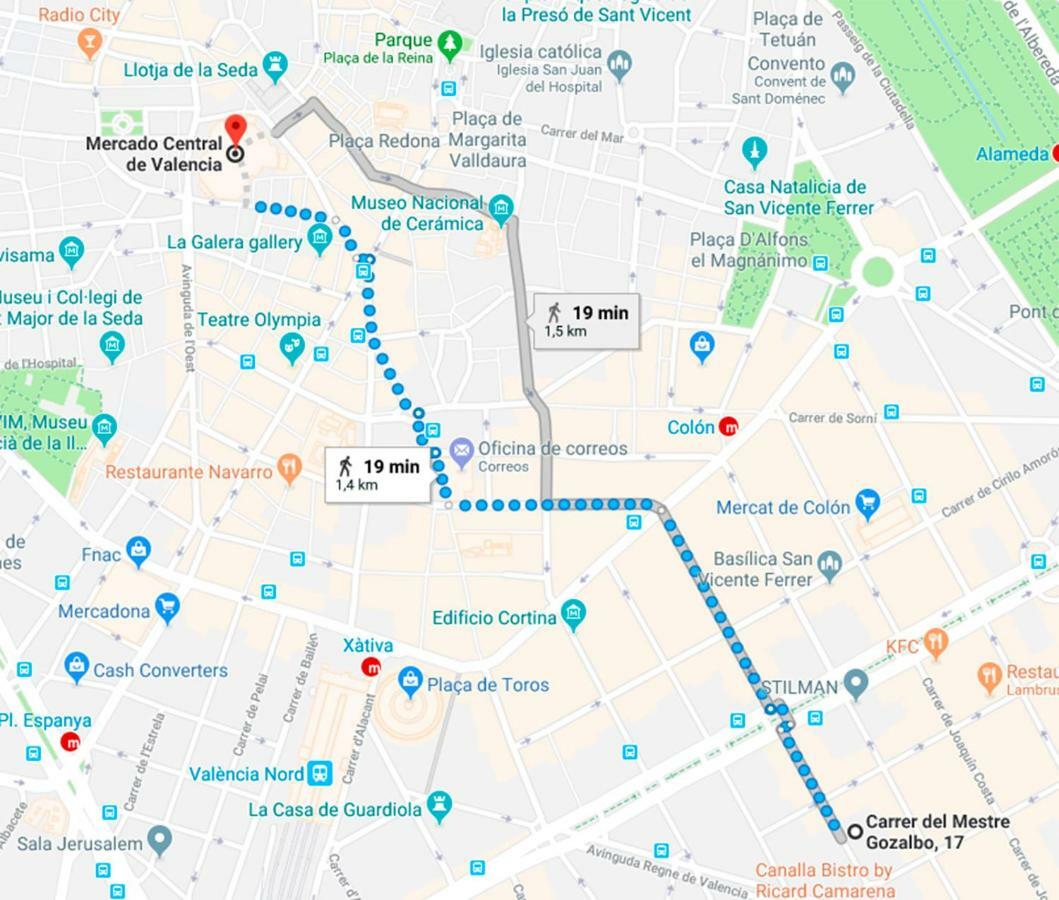 Florit Flats - Chic And Central In A Lively But Quiet Area All Walking Distance บาเลนเซีย ภายนอก รูปภาพ